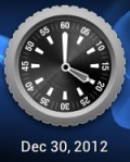 Xperia Active Clock